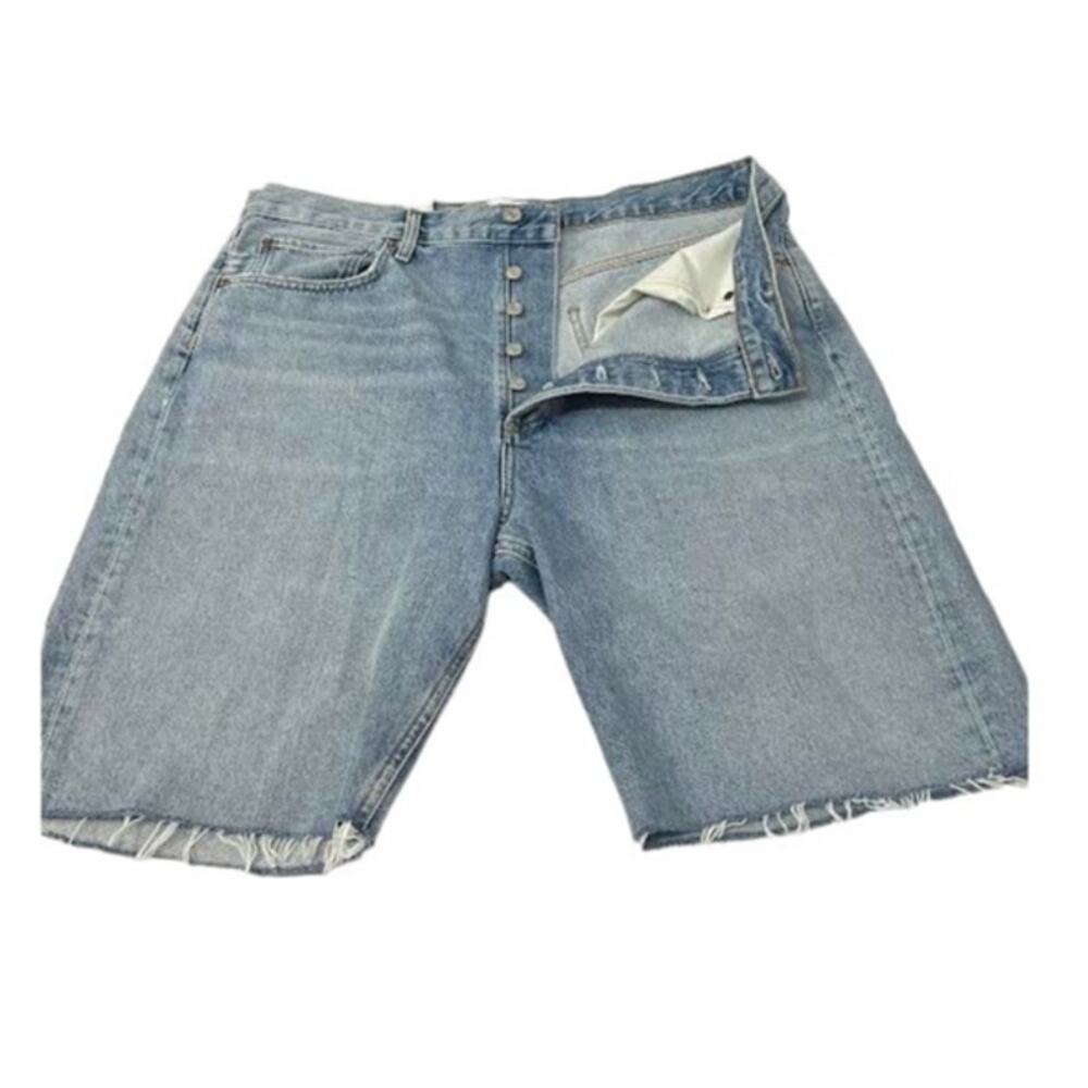 NWT! Agolde Women's 90's Mid Rise Loose Fit Shorts SIZE-32 - Picture 5 of 9